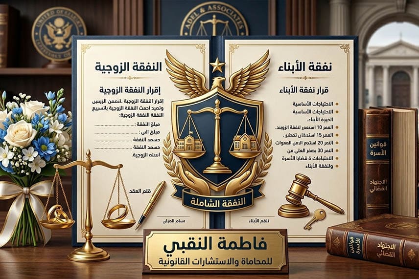 النفقة الزوجية ونفقة الأبناء